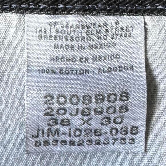 Vintage Y2K Faded Black Levi’s Style Grunge Opium Denim Jeans - Picture 5 of 5